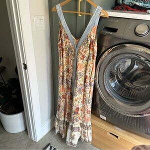 Free People Floral Maxi Dress